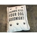 Cozy Home Cozy Home CotDogBed-36x27x6 Always Kiss Your Dog Bed; Medium CotDogBed-36x27x6
